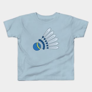 Badminton Player Loves Shuttlecock Badminton Racquet Sports Kids T-Shirt